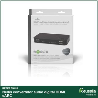 Nedis convertidor audio digital HDMI eARC