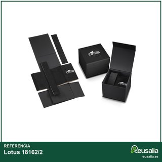 - Lotus 18162/2 reloj hombre acero cuarzo negro
