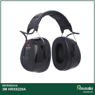 3M HRXS220A protectores auditivos radio FM