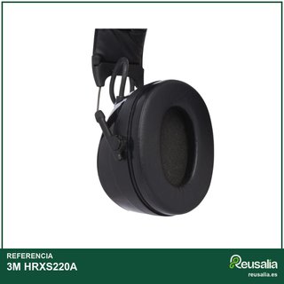 3M HRXS220A protectores auditivos radio FM