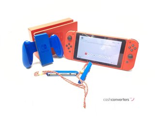 nintendo switch mario red & blue edition