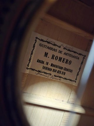 Guitarra Flamenca Romero
