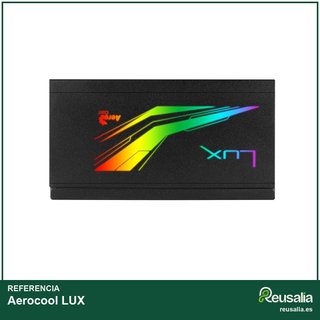 Aerocool LUX fuente modular 750W RGB