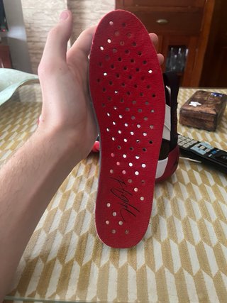 Jordan Jumpman Zapatillas Blancas y Rojas