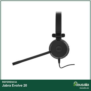 Jabra Evolve 20 auriculares estéreo cancelación