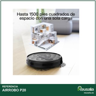 - AIRROBO P20 robot aspirador potente limpieza