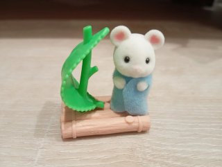 Sylvanian Families bebe ratón malvavisco
