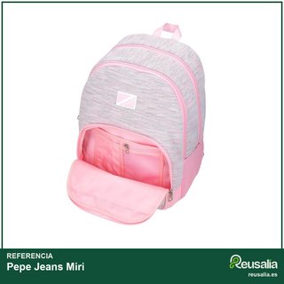 Pepe Jeans Miri mochila escolar rosa