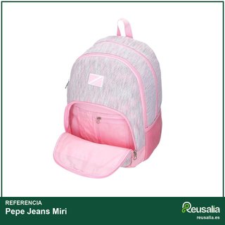 Pepe Jeans Miri mochila escolar rosa