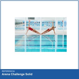 Arena Challenge Solid traje de baño mujer una