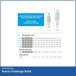 Arena Challenge Solid traje de baño mujer una