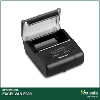 EXCELVAN E300 impresora térmica portátil bluetooth