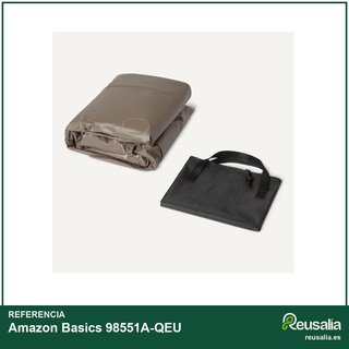 Amazon Basics colchón hinchable eléctrico queen