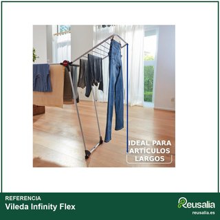 Vileda Infinity Flex tendedero extensible 30m