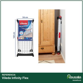 Vileda Infinity Flex tendedero extensible 30m