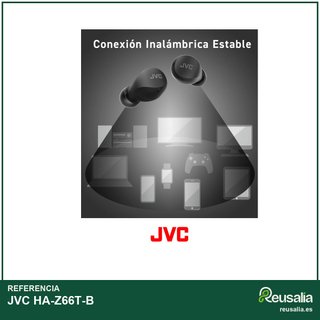 JVC Gumy Mini HA-Z66T-B auriculares bluetooth 23h