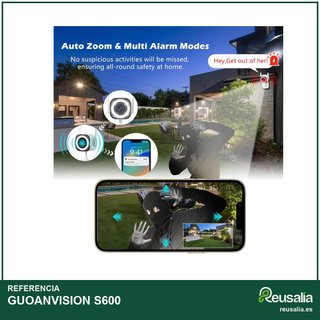S600 Cámara seguridad 5G con visión nocturna