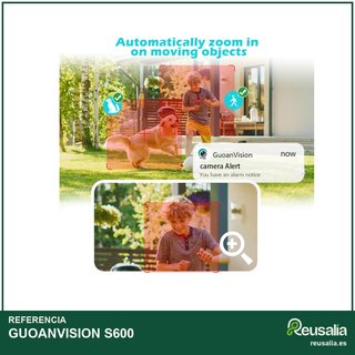 S600 Cámara seguridad 5G con visión nocturna