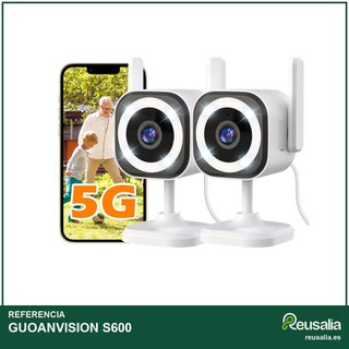 S600 Cámara seguridad 5G con visión nocturna