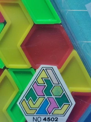 Triconometric puzzle juguete nº 4502, años 90