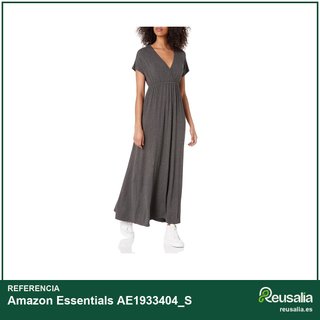 Amazon Essentials vestido largo entallado mujer