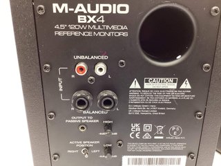 monitor estudio m-audio bx4