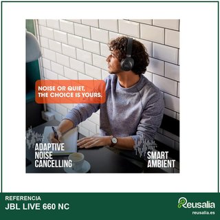 JBL LIVE 660 NC auriculares inalámbricos Bluetooth