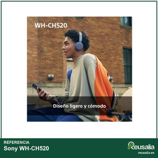 Sony WH-CH520 auriculares bluetooth 50h batería