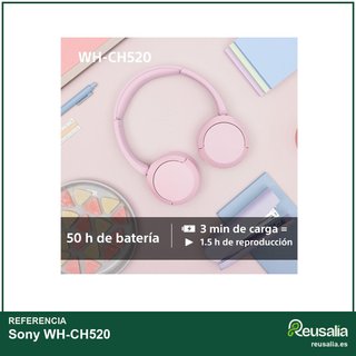Sony WH-CH520 auriculares bluetooth 50h batería