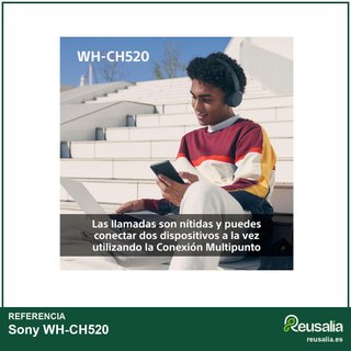 Sony WH-CH520 auriculares bluetooth 50h batería