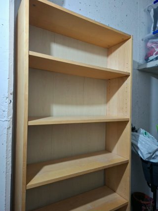 Estantería Ikea 6 baldas madera