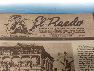Revista El Ruedo 1951.