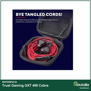 Trust Gaming GXT 408 Cobra auriculares gaming