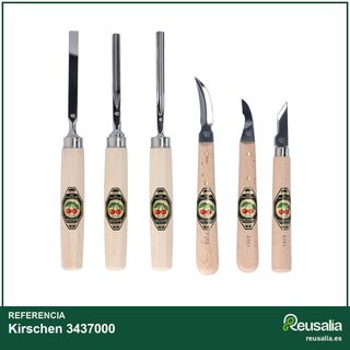 Kirschen 3437000 cinceles tallado acero carbono