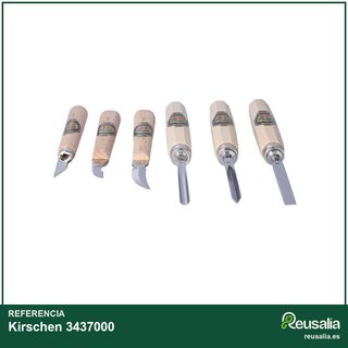 Kirschen 3437000 cinceles tallado acero carbono