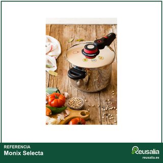 Monix Selecta olla presión 9 litros acero