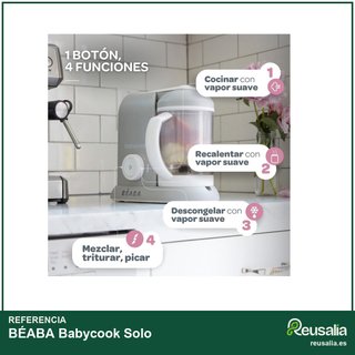 BÉABA robot de cocina 1100 ml cuece y tritura