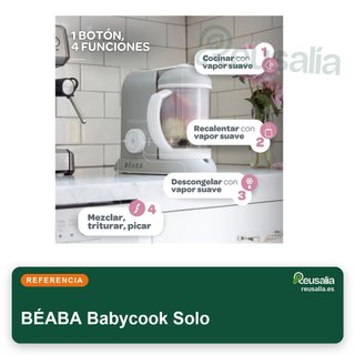 BÉABA robot de cocina 1100 ml cuece y tritura