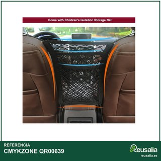 Organizador asiento coche con mesa plegable