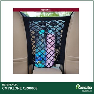 Organizador asiento coche con mesa plegable