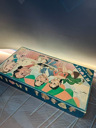 juego de mesa, JET SET, completo, JULIO IGLESIAS, MIGUEL BOSE, ALMODOVAR, ISABEL PANTOJA, ETC