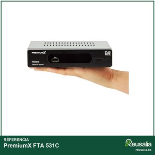 PremiumX FTA 531C receptor cable televisión