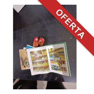 - Plastoy estatua Asterix pila cómics