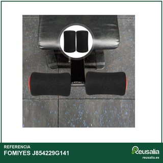 FOMIYES 4 fundas espuma rodillos gimnasio