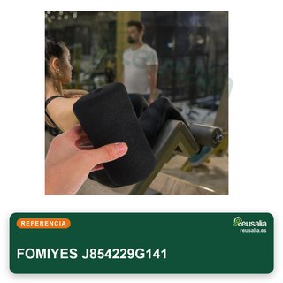 FOMIYES 4 fundas espuma rodillos gimnasio