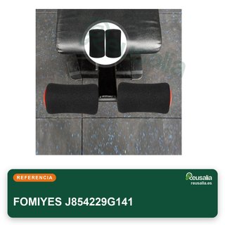 FOMIYES 4 fundas espuma rodillos gimnasio
