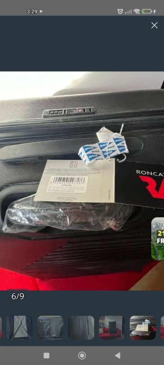 Maleta Roncato Negra 23Kg