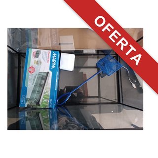 - Marina Slim 20 acuario cristal con iluminación