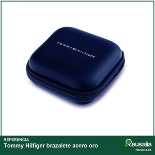 Tommy Hilfiger brazalete acero oro