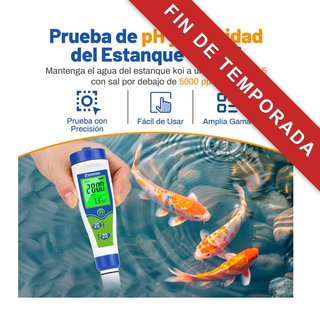 UIUZMAR Medidor pH y Sal Piscinas 5